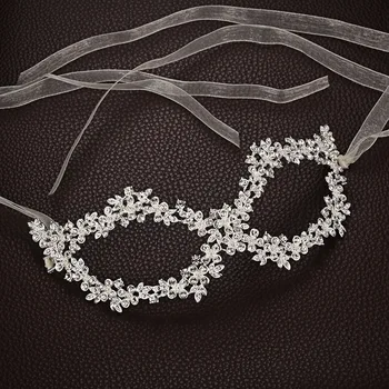 

Rhinestone Eye Mask Masquerade Prom Party Masks W9521