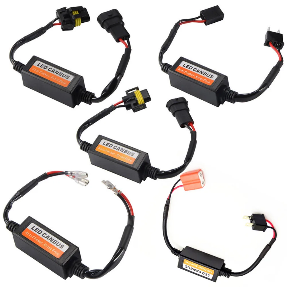 

Hot LED CANBUS Error Canceler Decoder Load Resistance Headlight BX