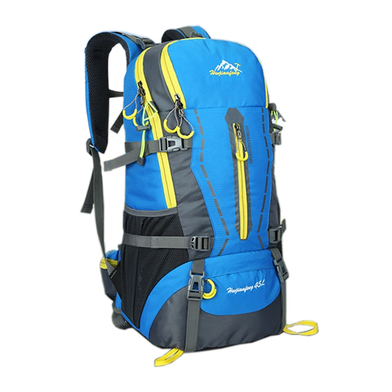 45L Водонепроницаемый женский и мужской рюкзак для путешествий, походный рюкзак Mochilas, рюкзак для альпинизма, походный рюкзак, спортивная сумка