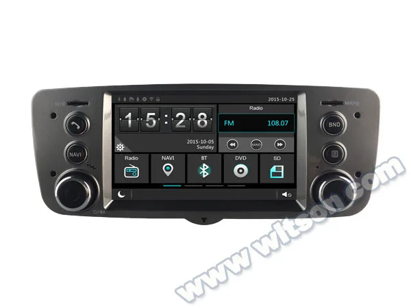 Top WITSON Window wince 6.0 CAR DVD AUTO NAVIGATION PLAYER FOR FIAT PALIO 3D interface Capacitive SCREEN Support TPMS 23