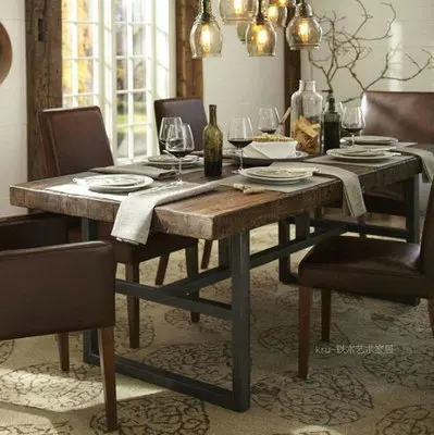 Madera americana mesas de comedor y sillas combinación de madera ... Madera americana mesas de comedor y sillas combinación de madera ...