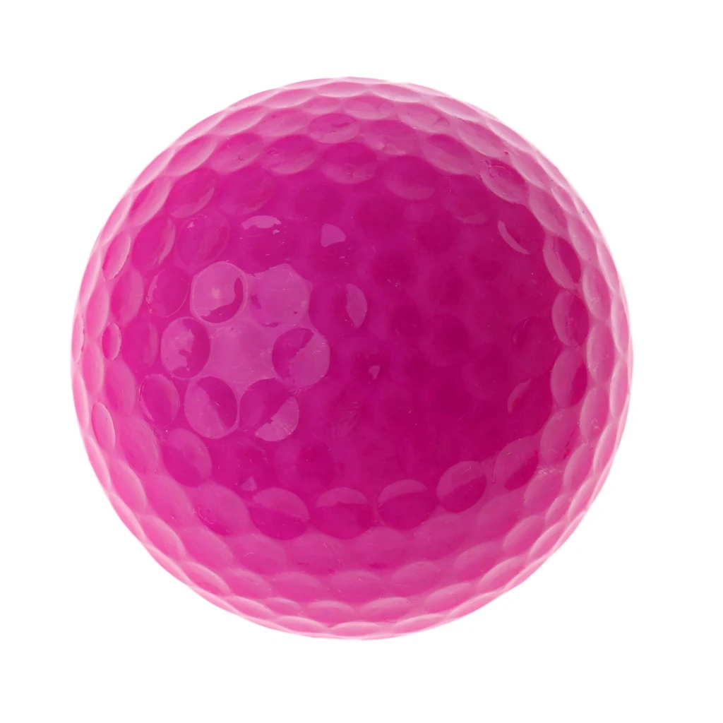 Golf Driving Ball Double Layer Golf Ball Cute Panda Golf Range Practice Ball Flexible Elastic Training Golf Ball