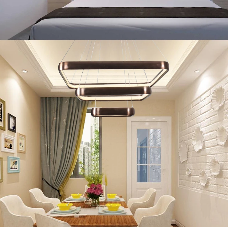square ring Pendant lamp 15