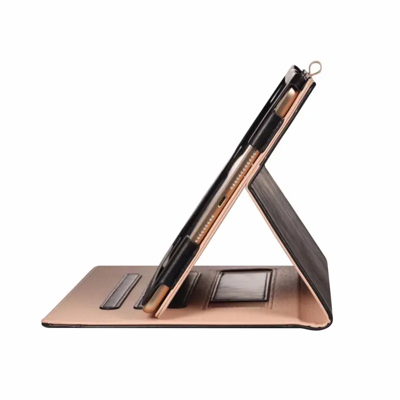 Чехол для Apple iPad 9 7 дюйма 2017 чехол из искусственной кожи с ручным держателем