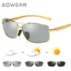AOWEAR Men's Photochromic Chameleon Polarized Sunglasses Men Color Change Lens  Glasses Male Outdoor Driving  oculos de sol ► Photo 1/6