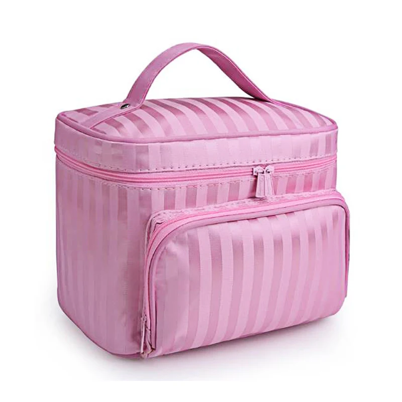 GALGALYI 2018 الفاخرة التجميل حقيبة المهنية حقيبة مستحضرات تجميل السفر المنظم حالة الجمال الضروري المكياج تخزين التجميل مربع