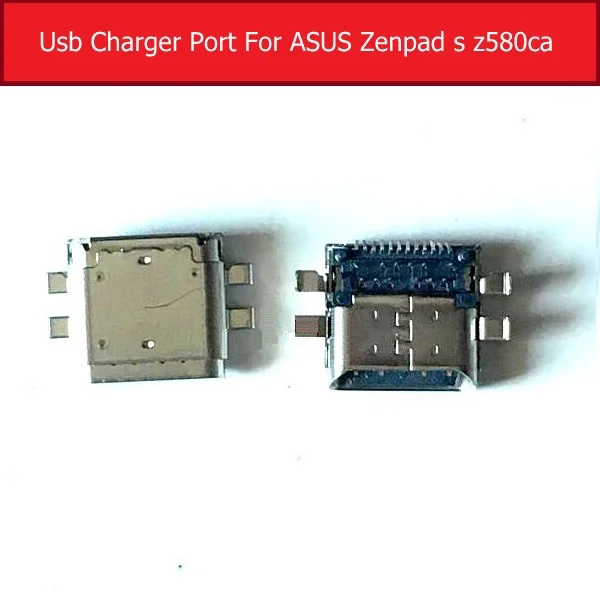 

Genuine USB charger jack socket For Asus ZenPad S Z580 Z580CA P01MA Usb charging dock jack slot tablet replacement parts