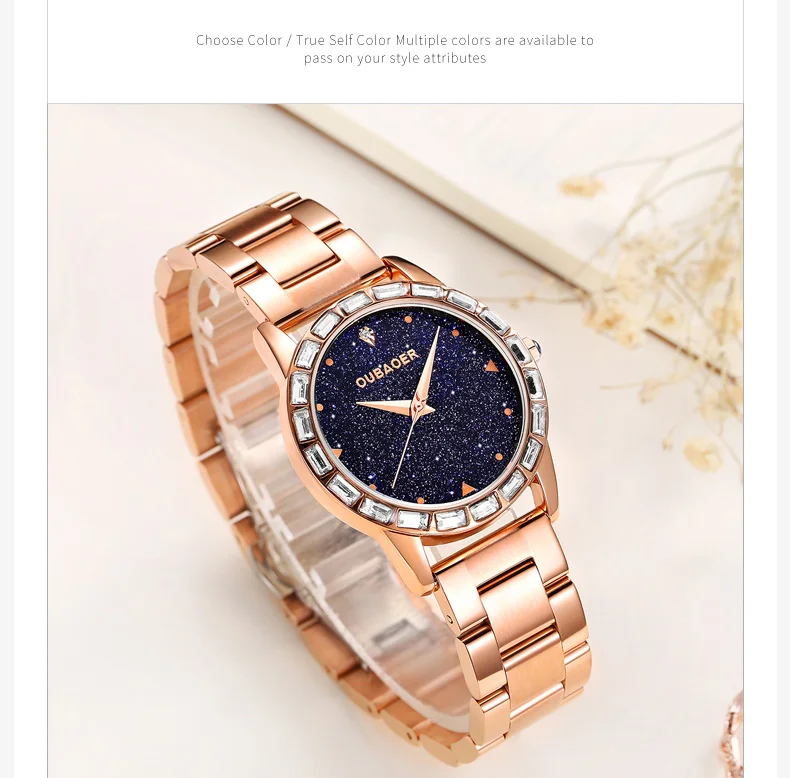 OUBAOER часовой бренд relojes mujer 2018 relogio feminino женские Часы наручные женские часы женские кварцевые часы horloge saat