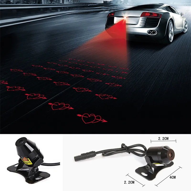 

Laser Tail Warning Waterproof Dustproof Rear Motorcycle Fog Durable Shockproof High Bright Brake Universal Motorbike#225359