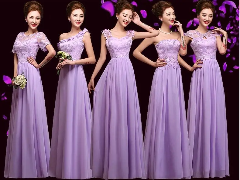 Light Purple Bridesmaid Dresses All Dress Online Get Purple Bridesmaid Dresses Long Sleeve Aliexpress