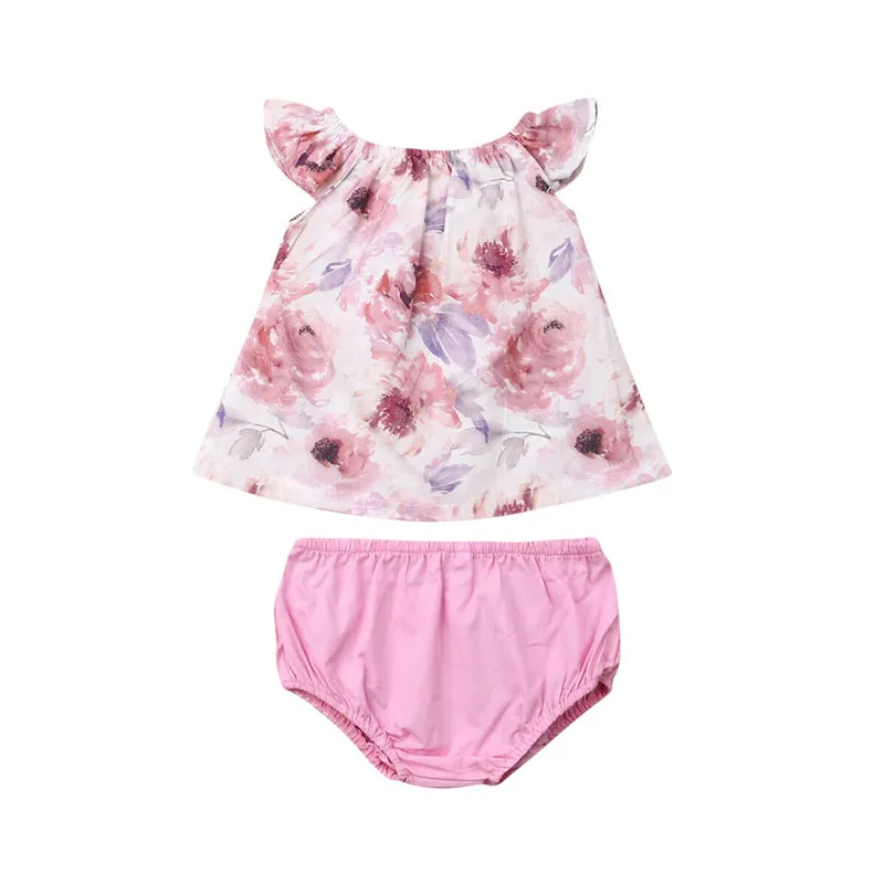 

Newborn Toddler Clothes Set Baby Girl Clothing Sleeveless Vest Top Dress+Pants Shorts Outfit Set Newborn Outfit Baby Costume