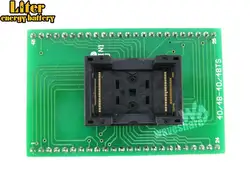 TSOP48 к DIP48 (A) TSSOP48 Yamaichi IC тестовая розетка адаптер программирования 0,5 мм шаг