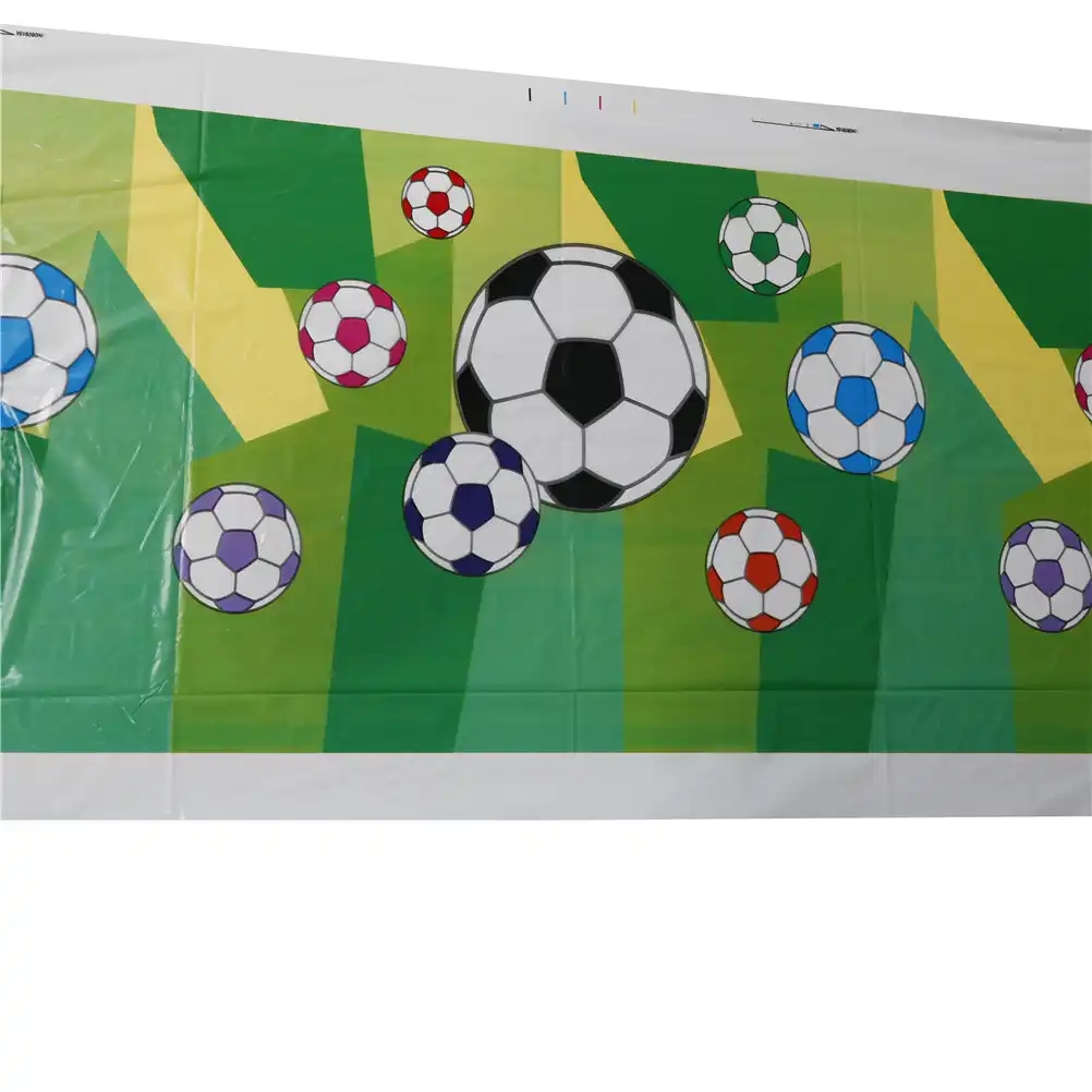 New Disposable Sport Table Cover Tablecloth Waterproof For Kids