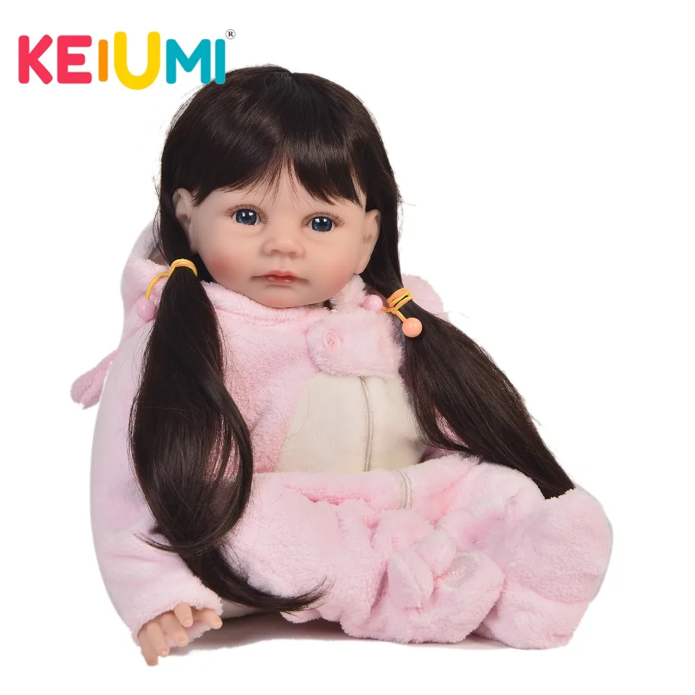 KEIUMI 22 ''дюйма натуралистичные куклы игрушки DIY для девочек подружки