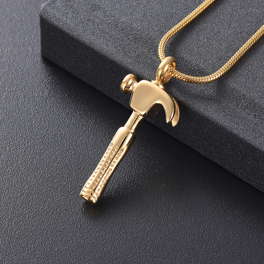 IJD10521 Claw Hammer Cremation Jewelry for Men Stainless