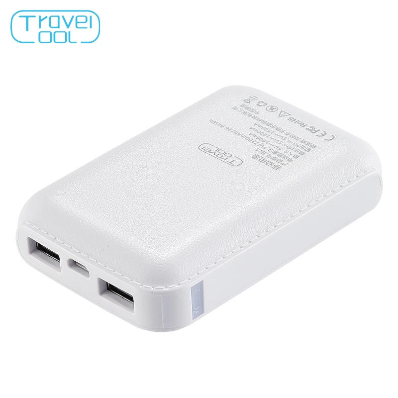 Travelcool Mini Power Bank Fast Charger 7200mAh External Battery for iphone Samsung Xiaomi Portable Charger Dual USB Powerbank Travelcool Mini Power Bank Fast Charger 7200mAh External Battery for iphone Samsung Xiaomi Portable Charger Dual USB Powerbank