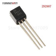 100 шт. 2N2907 TO-92 2N2907A 2907 биполярный стык транзистор(BJT) PNP