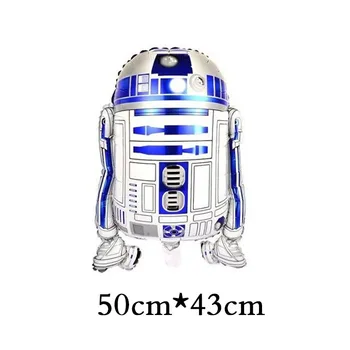 

PHLUMY 5Pcs Star Wars Foil Balloons Party Supplies the Force Awakens Helium Balloons Kids Toys Gifts