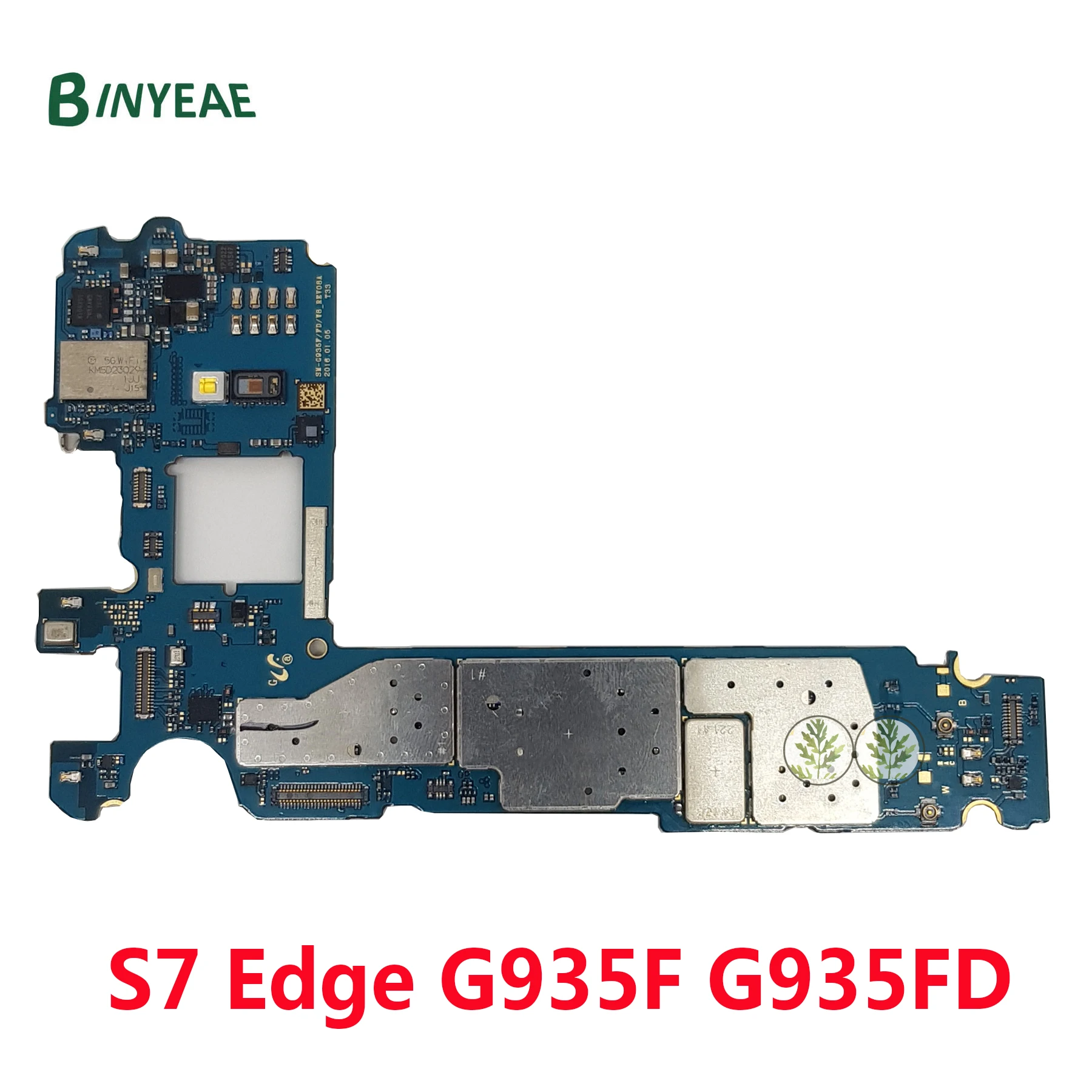 BINYEAE Replacement For Samsung Galaxy S7 Edge G935F /G935FD Unlocked Main Motherboard 32GB Unlock Europe Version