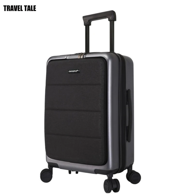 

TRAVEL TALE ABS PC carry on hand luggage 18" 20" spinner laptop trolley bag on wheel