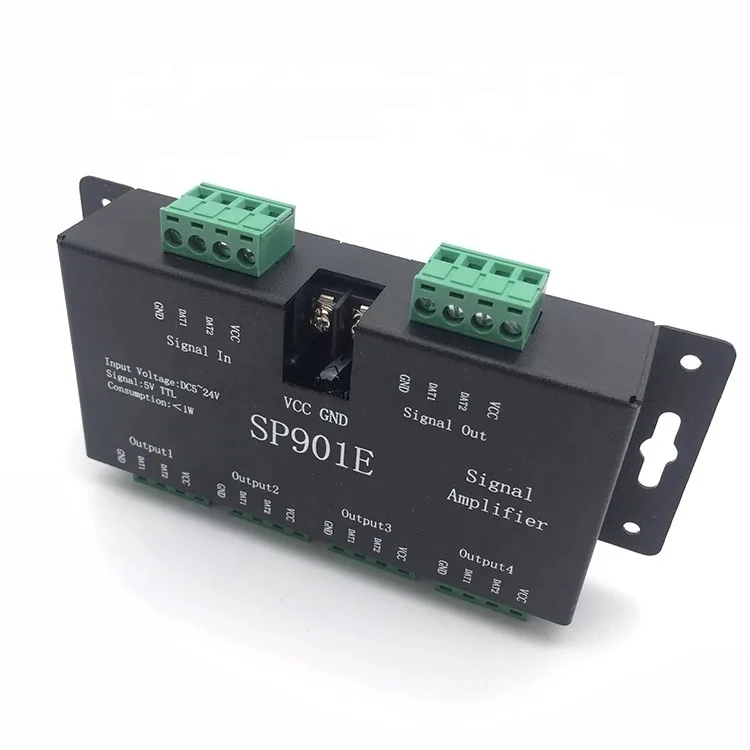 SP901E SPI выходной сигнал 4 группы управления светодиодный Усилитель Сигнала