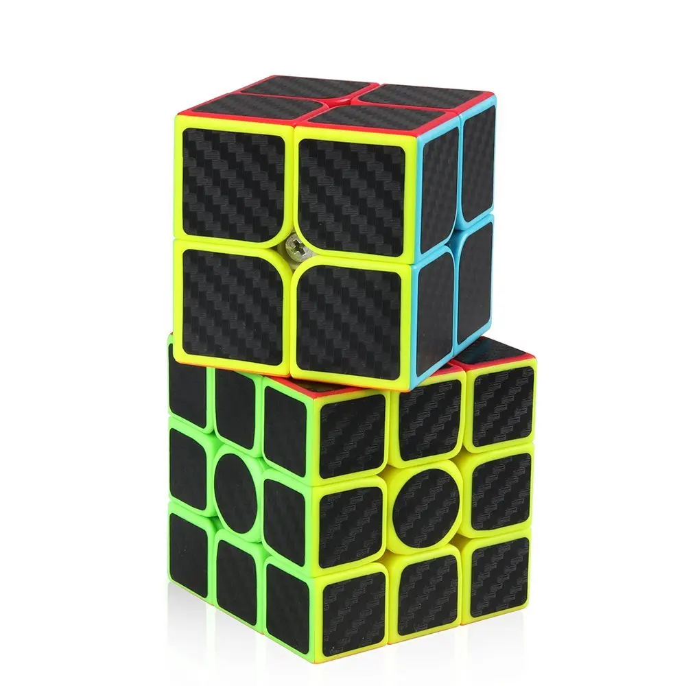 Zcube 2 шт./компл. 2x2x2 3x3x3 Волшебные кубики, игрушки для детей Скорость Пазлы куб, Обучающие образовательные, Magico, Обучающие игрушки-кубики, подарки