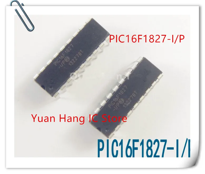 

10PCS/LOT PIC16F1827-I/P PIC16F1827 16F1827 DIP18
