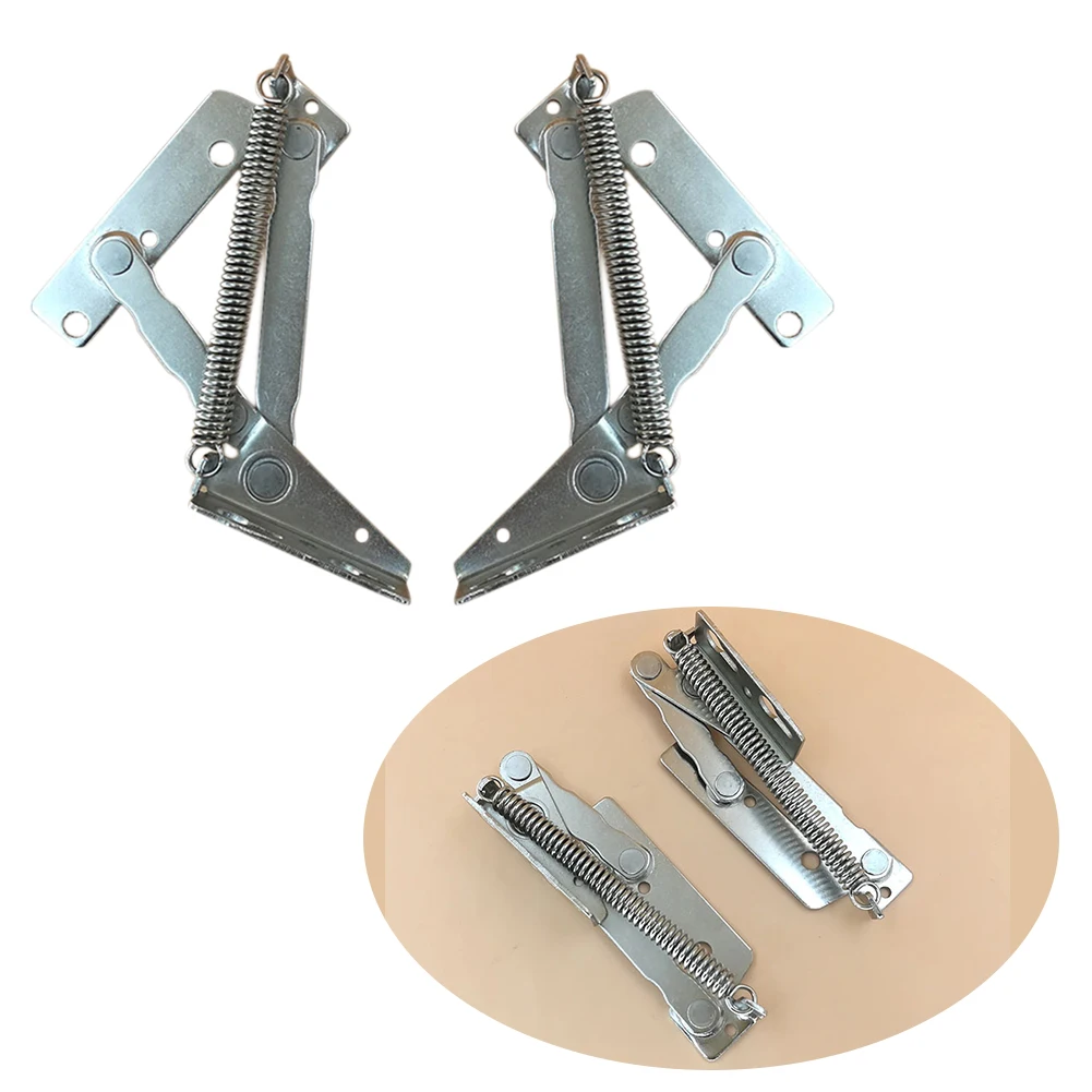 

2PCS Support Practical Flap Top Kitchen Door Spring Structure Lift Up Hinge Hardware 80 Degrees Cupboard Easy Install Home