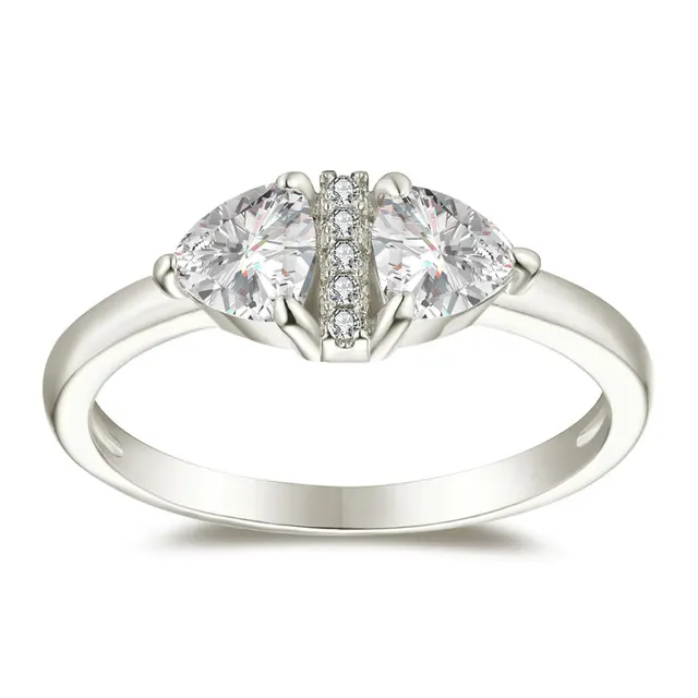 Wedding gold jewelry accessories mdean zircon bague aaa rings rose color Aliexpress.com : Buy MDEAN White Gold & Rose gold Color Wedding wedding