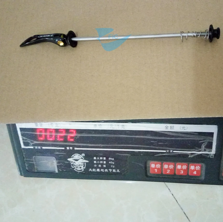 42g Ti skewer stiff road wheel quick release ultralight titanium skewers Black Ti quick release
