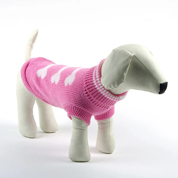 Новейшая для домашних собак теплая вязаная кофта свитер одежда для щенка, котика костюм пальто одежда