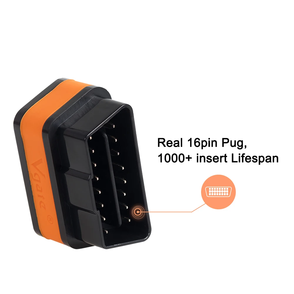 Считыватель кодов Vgate iCar2 ELM327 OBD2 Bluetooth сканер iCar 1 5 wifi mini elm 327OBDII диагностический