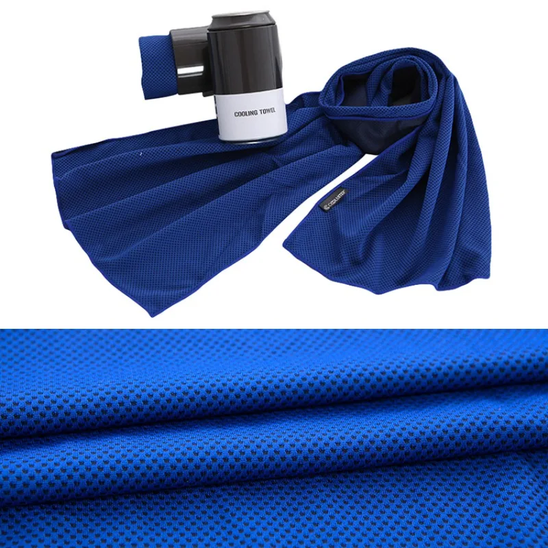 

Quick-drying ice towel with cold-feeling sports towel in easy-to-pull cans