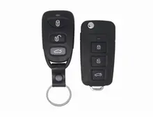 Car Key Shell Replacement 3 1 Buttons Modified Flip Folding Remote Key Case Blank Cover Fit