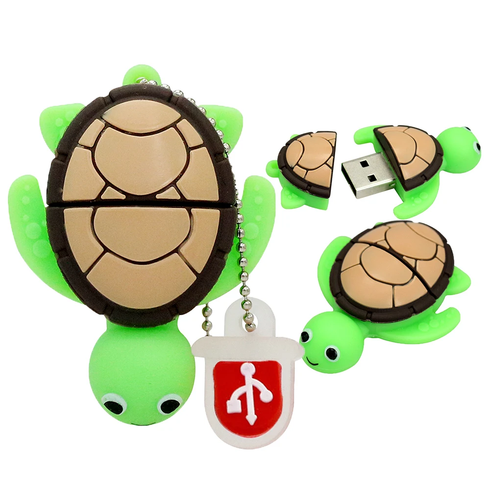 

Cartoon Turtle memory disk Pen drive personalized stick 5 styles Tortoise usb flash drive pendrive 4gb 8gb 16gb 32gb