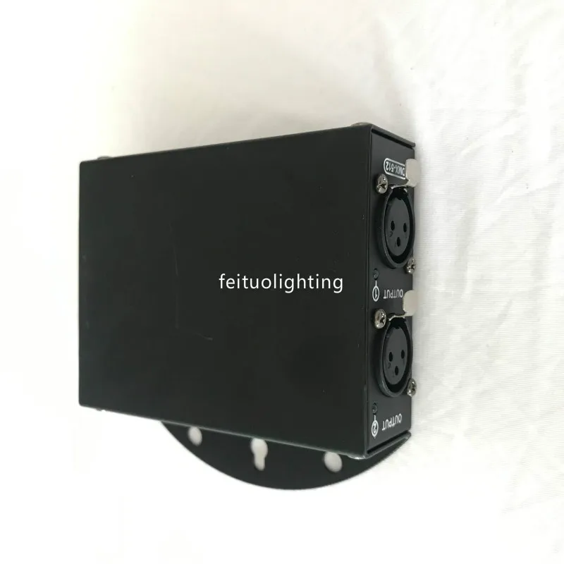 

1Pack dmx signal amplifier DMX AC100V-240V input DMX512 amplifier Splitter repeater 2CH 2 output