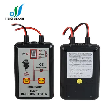 

2pcs/lot All-Sun EM276 Professional all sun Injector Tester 4 Pluse Modes Powerful Fuel System Scan Tool allsun em276