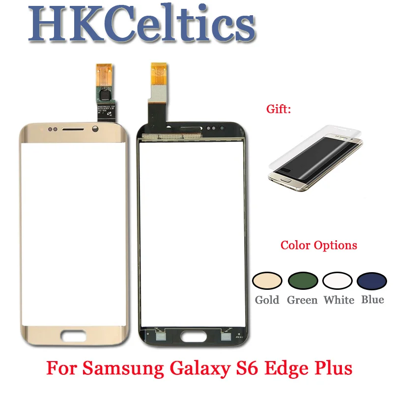 10 шт. сменные стеклянные линзы для переднего экрана SAMSUNG S6 egde 5 7 дюйма | Мобильные