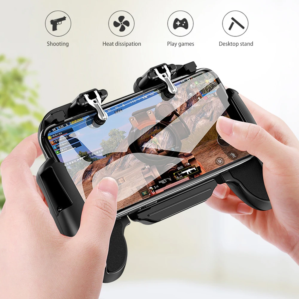  H5 3rd Generation Gaming Trigger for PUBG Gamepad Mobile Control Shooting Game Fire Buttons L1 R1 f