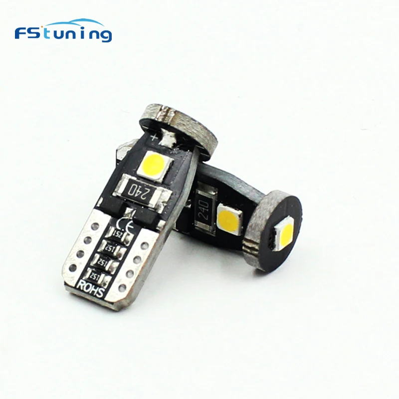 

10Pcs W5W T10 LED Canbus Bulbs 168 194 LED Car Light For BMW E46 E36 E39 E60 E90 E91 E91 Z4 X1 X3 X5 Car Interior Dome Light 12V