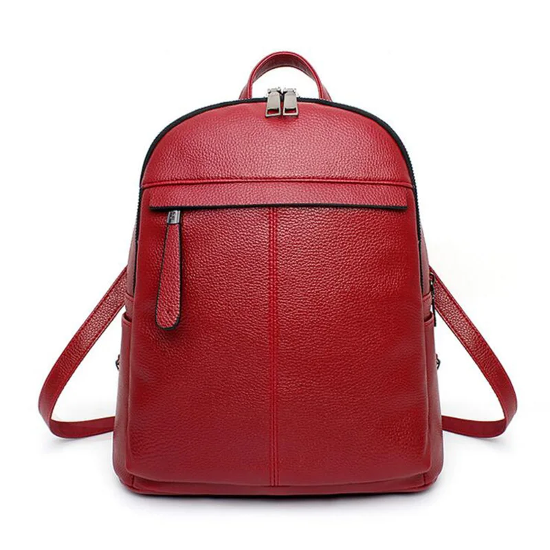 Women Big Backpacks Candy Color Zipper Feminina Shoulder Bags Street Bags Brands European Designer Teenager Girls