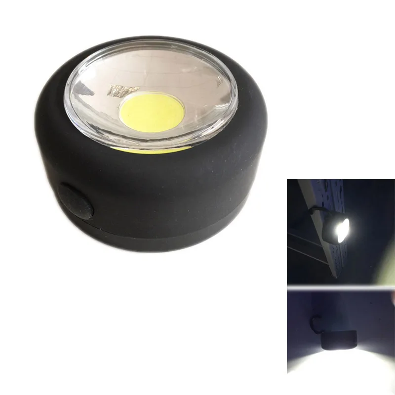 

Portable COB LED Work Light Lamp Flashlight Torche with Magnet Hanging Hook Tactical Lamp for Outdoors --M25