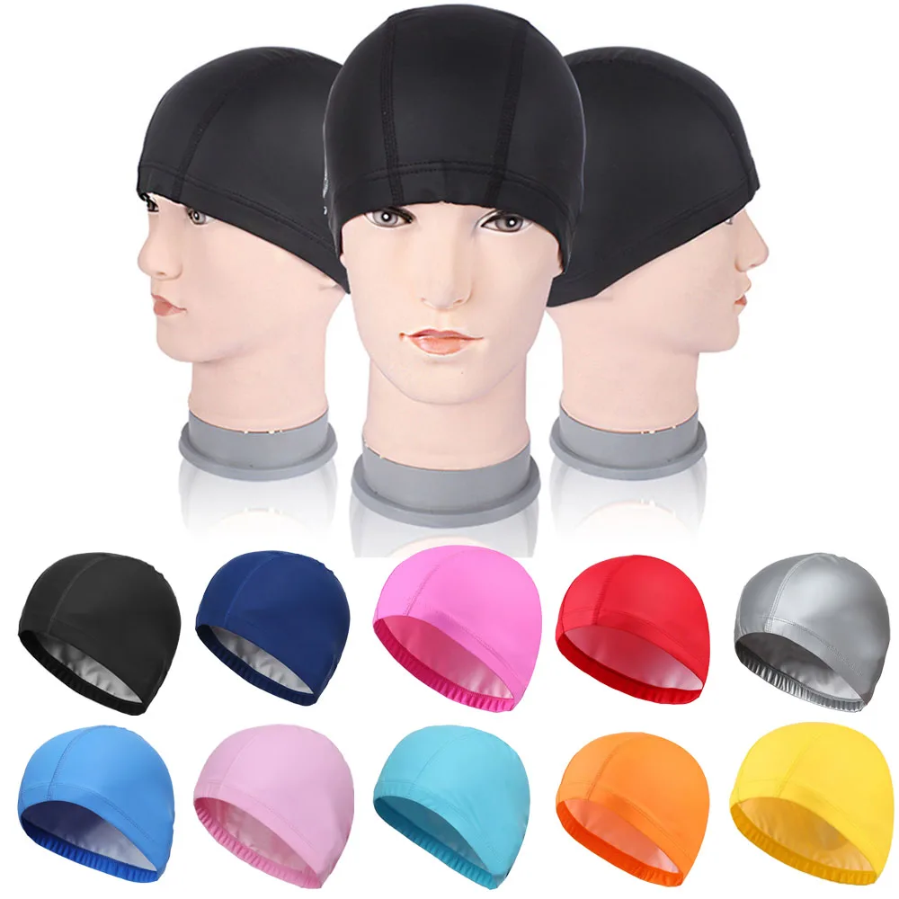 Waterproof Silicone Swimming Caps Women and Men Universal silicone Swim