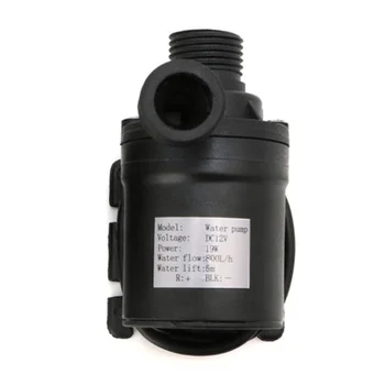 

Ultra Quiet Mini Brushless Motor Submersible Water Pump DC 12V/24V 5M 800L/H Pro