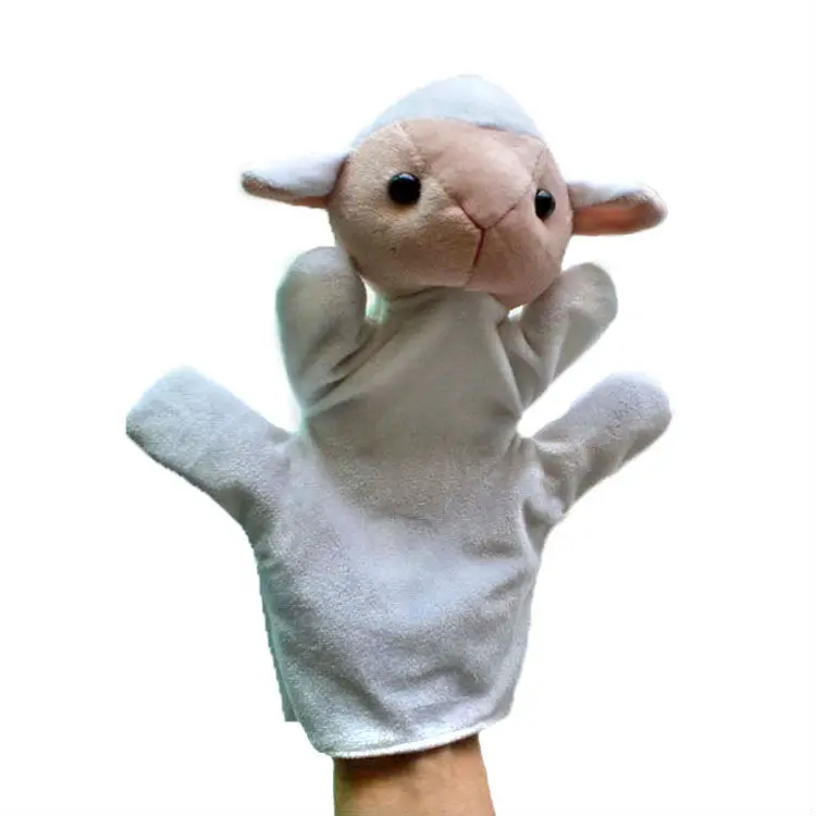 Plus sheep hand puppet, stuffed sheep hand puppet, hand puppets free
