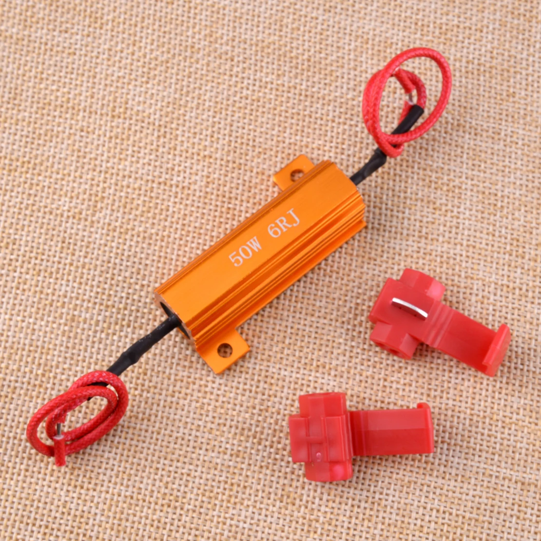 

CITALL Car Motorcycle 50W 6ohm LED Bulb Light Hyper Flash Blinker Blink Load Resistor Turn Signal Auto Daytime Running Lamp