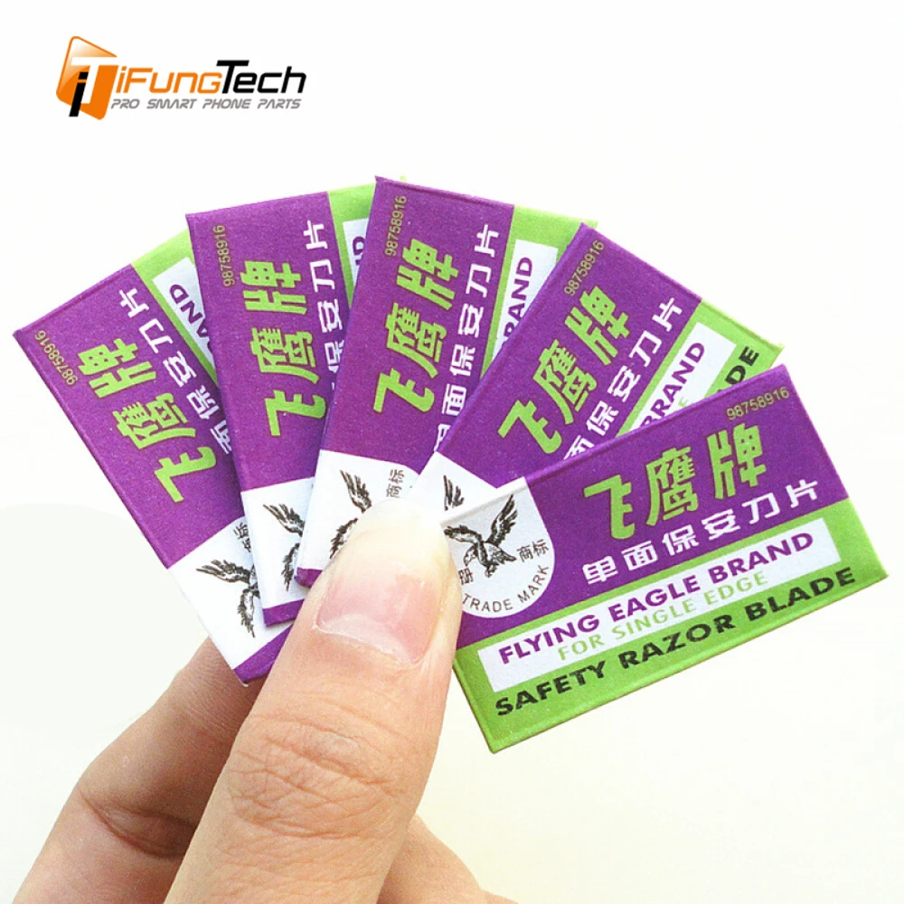 single-edge-safety-blade-5pcs-flying-eagle-4 副本