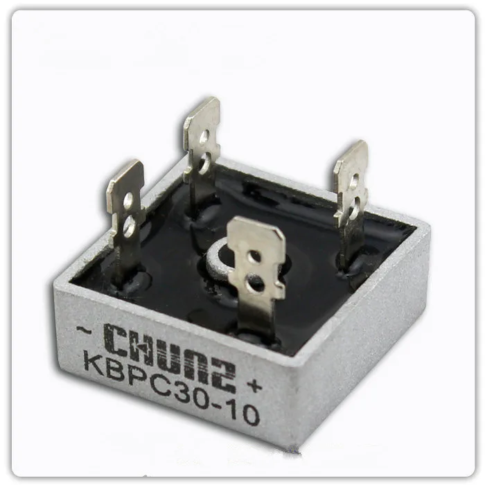 10 шт./лот KBPC3010 30A 1000V металлический корпус Мостовой выпрямитель совершенно новый |