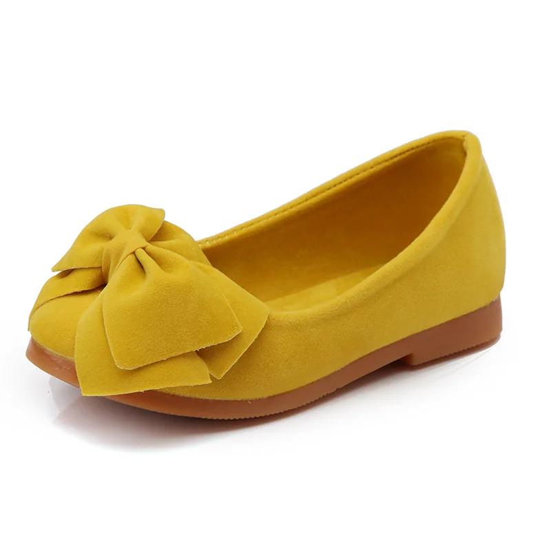 Обувь для девочек красный обувь для детей Повседневное однотонные лето-осень дети младенцы женские Slip-on желтые туфли для девочек