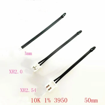 

Free shipping 10pcs Epoxy ntc temperature sensor 10k B3950 ntc 10k NTC sensor 1% 5cm -30~105C
